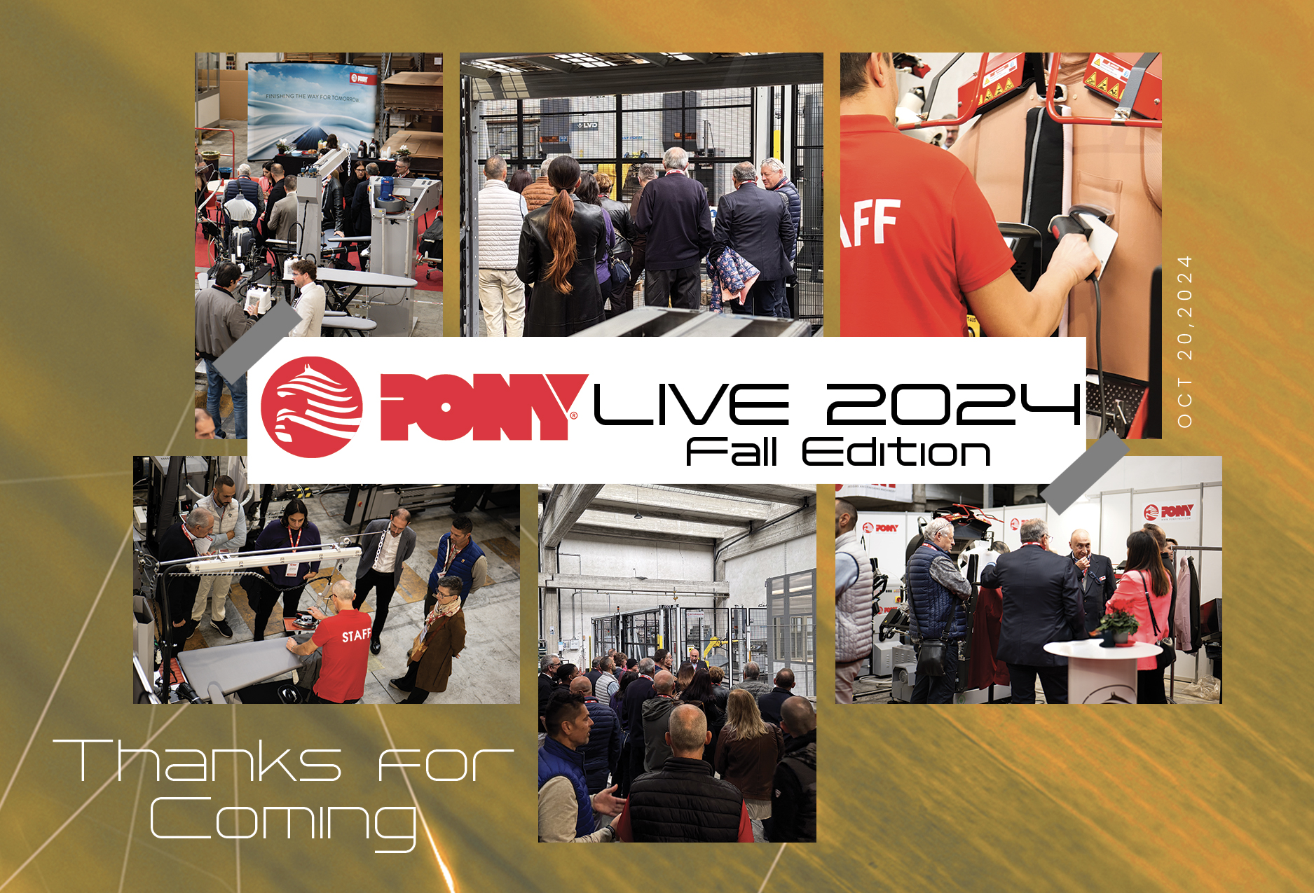 Great success also for the second event of PONY LIVE 2024: thank you for your participation!