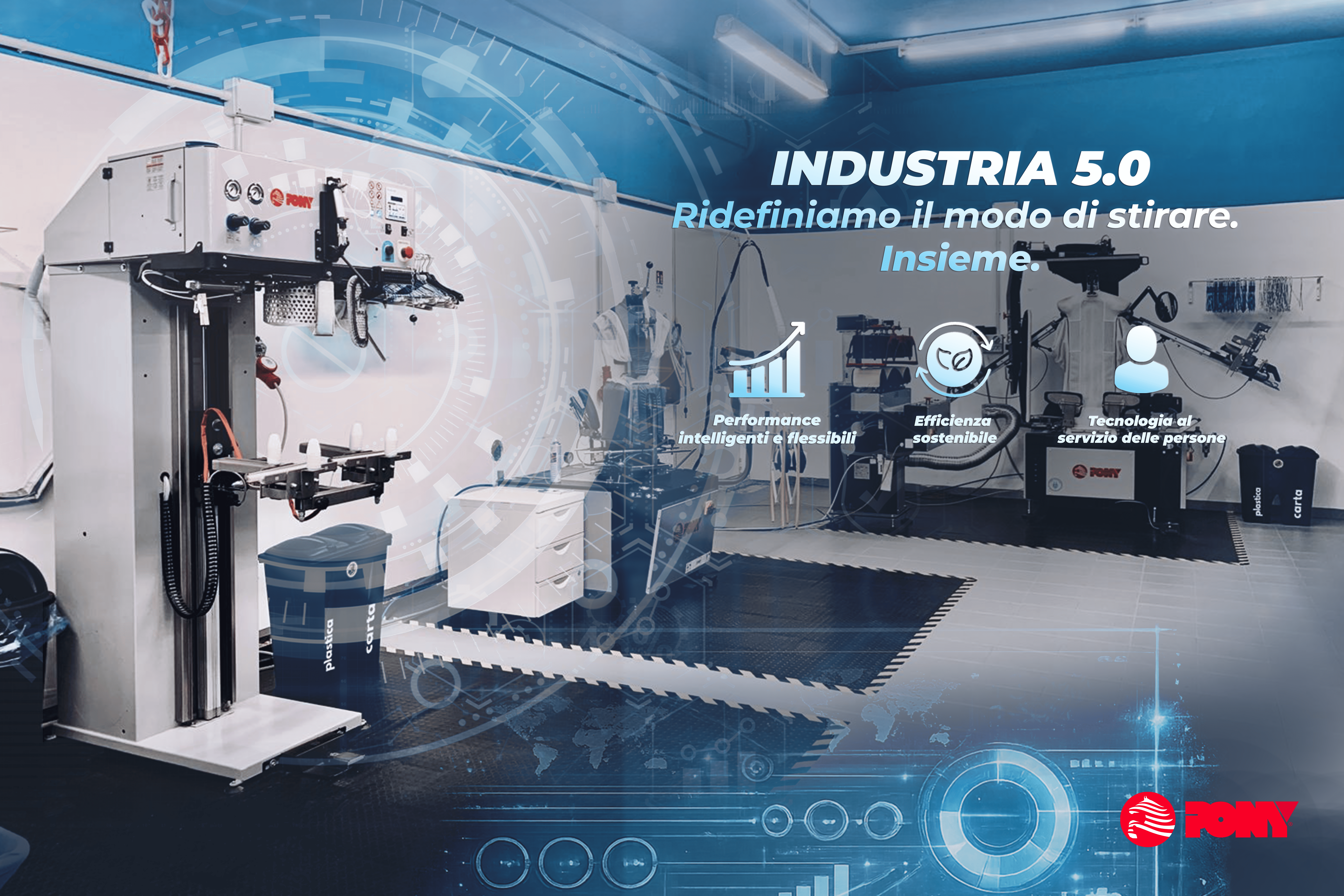 INDUSTRIA 5.0 - Ridefiniamo insieme il modo di stirare